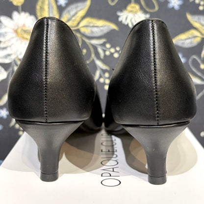 【新品】OPAQUE.CLIP ポインテッドトゥ パンプス ブラック S 5cmヒール TT013