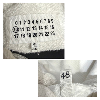 Maison Margiela メゾン マルジェラ ロゴ スウェット ホワイト メンズ 48 S50GU0148 TT102