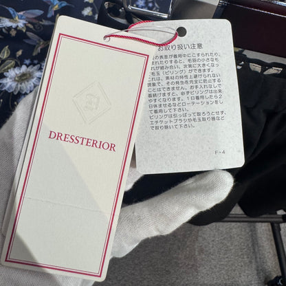 新品 タグ付き【定価17,600円】DRESSTERIOR ドレステリア ショートパンツ ブラック レディース ボトムス きれいめ 上品 36 S 日本製 TT022