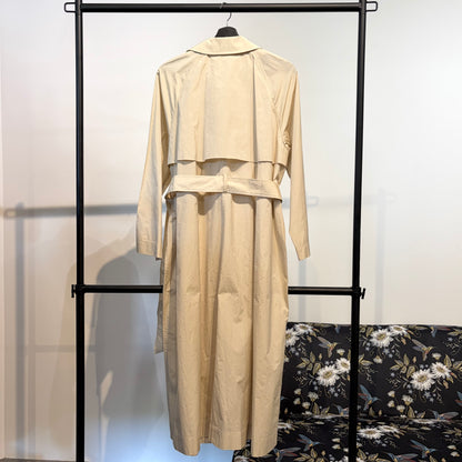 新品【定価5.9万円】UNTITLED ロング丈 トレンチコート ベージュ系 レディース M相当 TT001