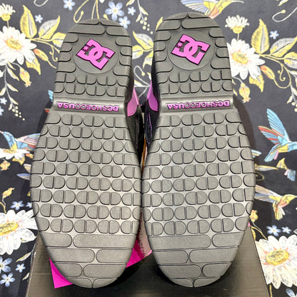 DC SHOES × NEEDLES SPECTRE NEEDLES スニーカー ブラック パープル 28.5cm ADYS100804 TT099
