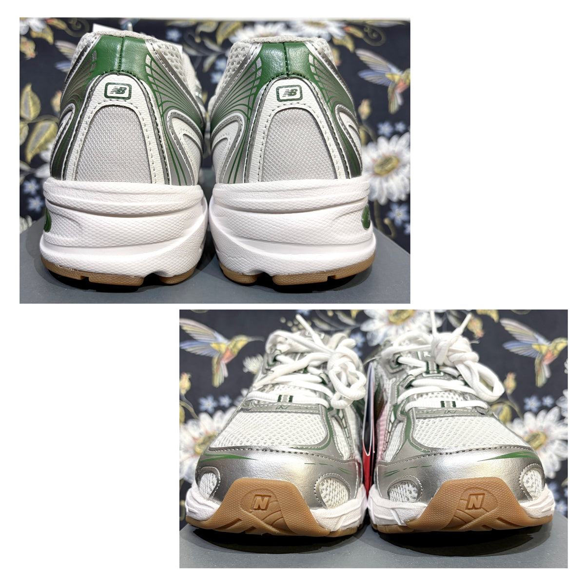 未使用 New Balance 740 U740SF2 スニーカー ホワイト シルバー グリーン 28.0cm メンズ TT083