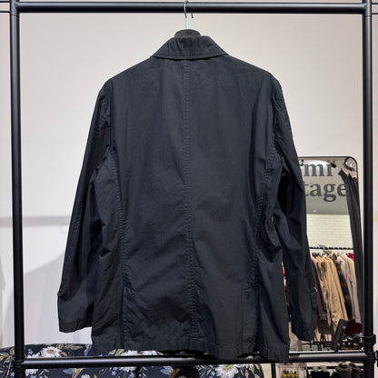 BURBERRY BLACK LABEL ステンカラーコート ブラック ノバチェック M TT065