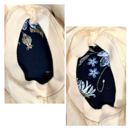 RALPH LAUREN GOLF ポニー刺繍 ノースリーブ ジップパーカー ベージュ M レディース TT107