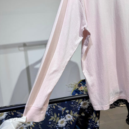 Supreme シュプリーム 長袖Tシャツ ロンT ピンク系 フロントグラフィック L メンズ トップス TT054