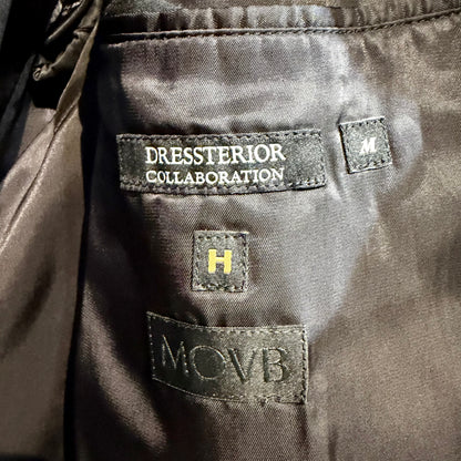 新品【定価13万】DRESSTERIOR × 干場義雅 × MOVB  ダブルブレストコート ブラック M メンズ TT003