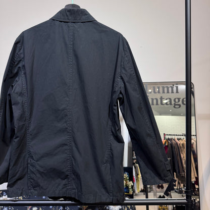 BURBERRY BLACK LABEL ステンカラーコート ブラック ノバチェック M TT065