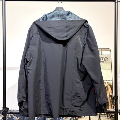 KEN COLLECTION CLASSIC フーデッド フィールドジャケット ブラック LL 日本製 メンズ  TT080
