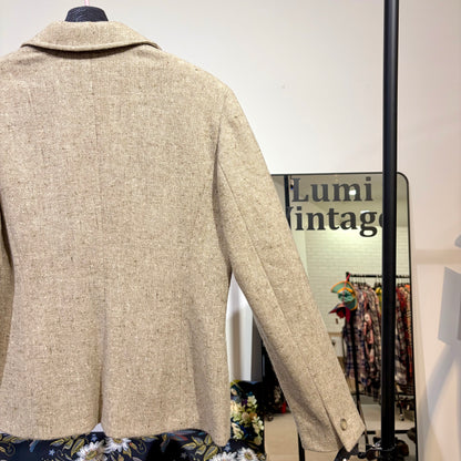 Max Mara WEEKEND LINE ヴァージンウール ジャケット ベージュ 42 レディース  TT084