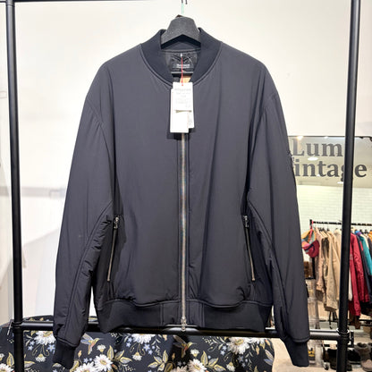 新品 タグ付き【定価69,300円】DRESSTERIOR COLLABORATION MA-1 ボンバージャケット ブラック ブルゾン XL メンズ TT042