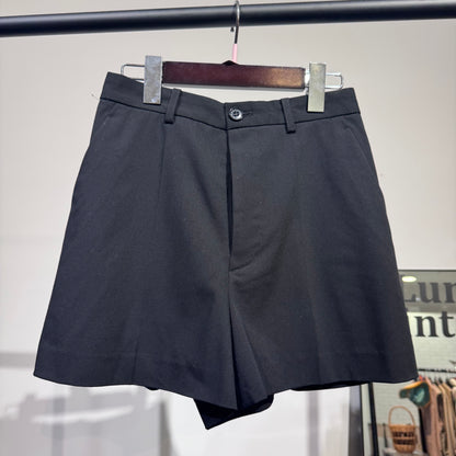新品 タグ付き【定価17,600円】DRESSTERIOR ドレステリア ショートパンツ ブラック レディース ボトムス きれいめ 上品 36 S 日本製 TT022