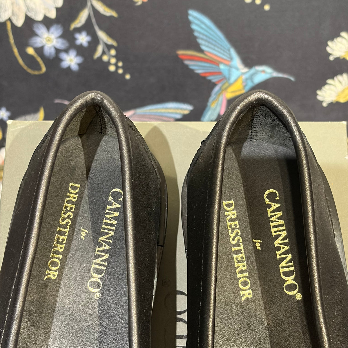CAMINANDO for DRESSTERIOR レザー ローファー ブラック 厚底ラグソール サイズ7  TT090