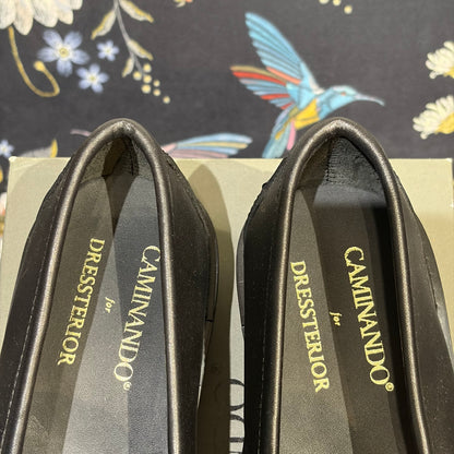CAMINANDO for DRESSTERIOR レザー ローファー ブラック 厚底ラグソール サイズ7  TT090