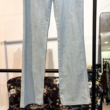 CHANEL デニムパンツ ライトブルー ストレッチ レディース 36 レディース TT011