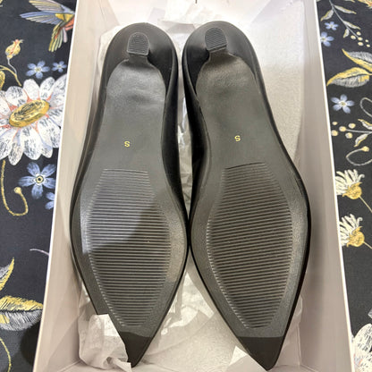 【新品】OPAQUE.CLIP ポインテッドトゥ パンプス ブラック S 5cmヒール TT013