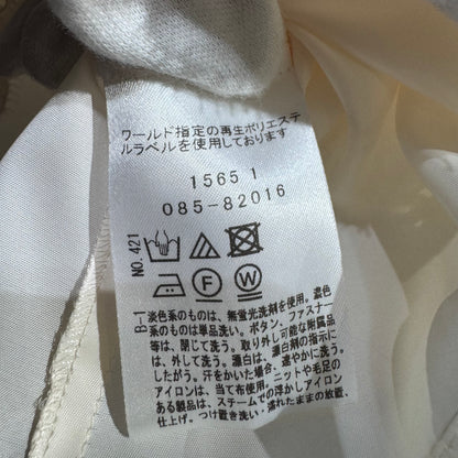 新品 タグ付き【定価23,100円】DRESSTERIOR ドレステリア レースブラウス 長袖 ホワイト 34 日本製 TT017