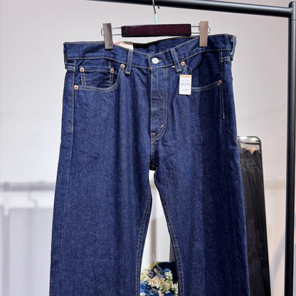 Levi’s 505 Regular Fit ストレートデニムパンツ インディゴ W33 L34 未使用品 TT063