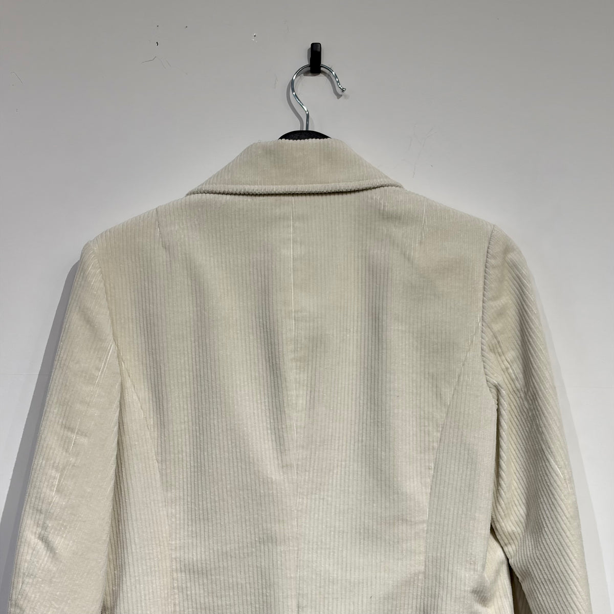 BURBERRY LONDON コーデュロイ テーラードジャケット アイボリー サイズ40 レディース TT105