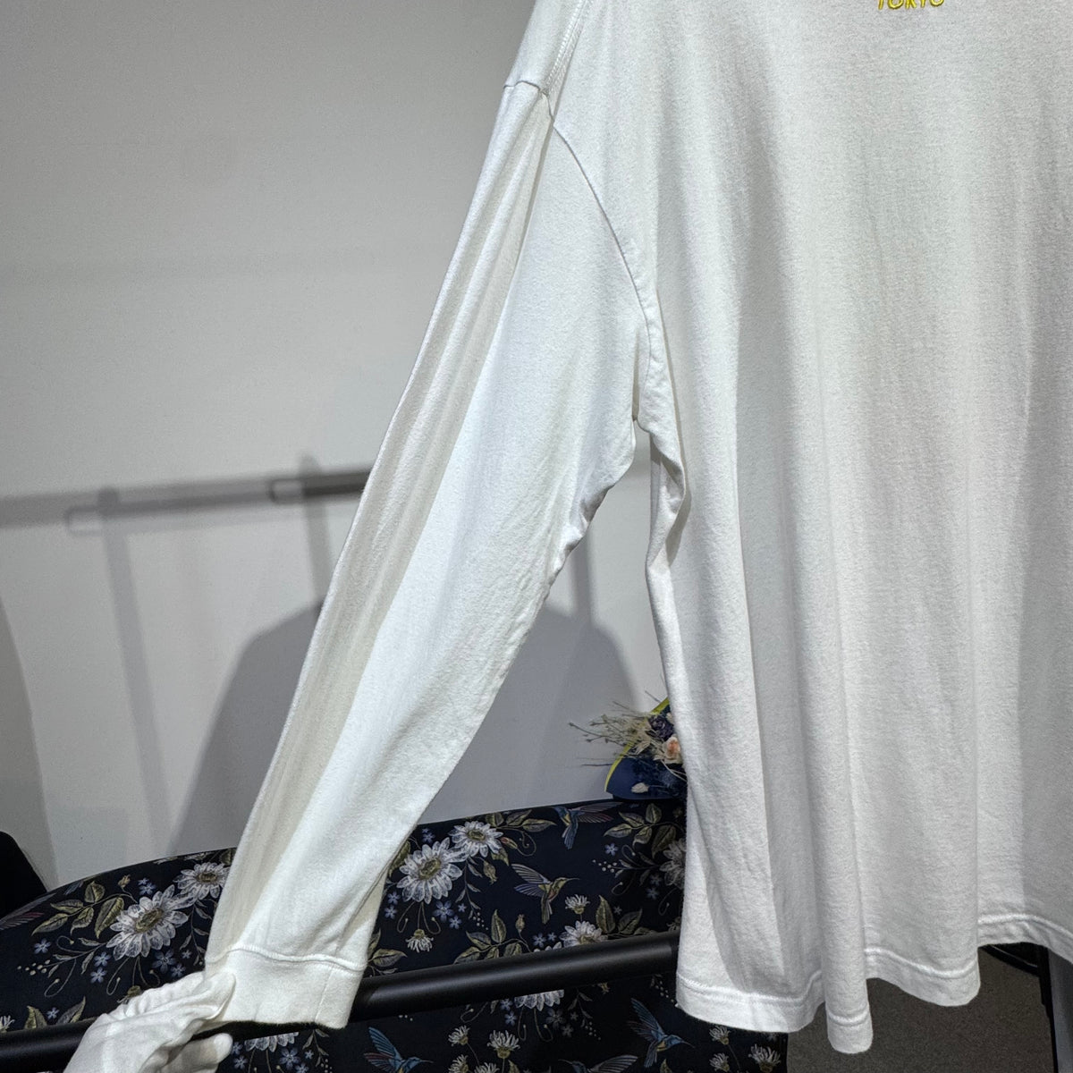 STARLEAN TOKYO スターリアン トーキョー 長袖Tシャツ ロンT ホワイト ベビーグラフィック XL メンズ トップス TT055