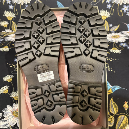 CAMINANDO for DRESSTERIOR レザー ローファー ブラック 厚底ラグソール サイズ7  TT090