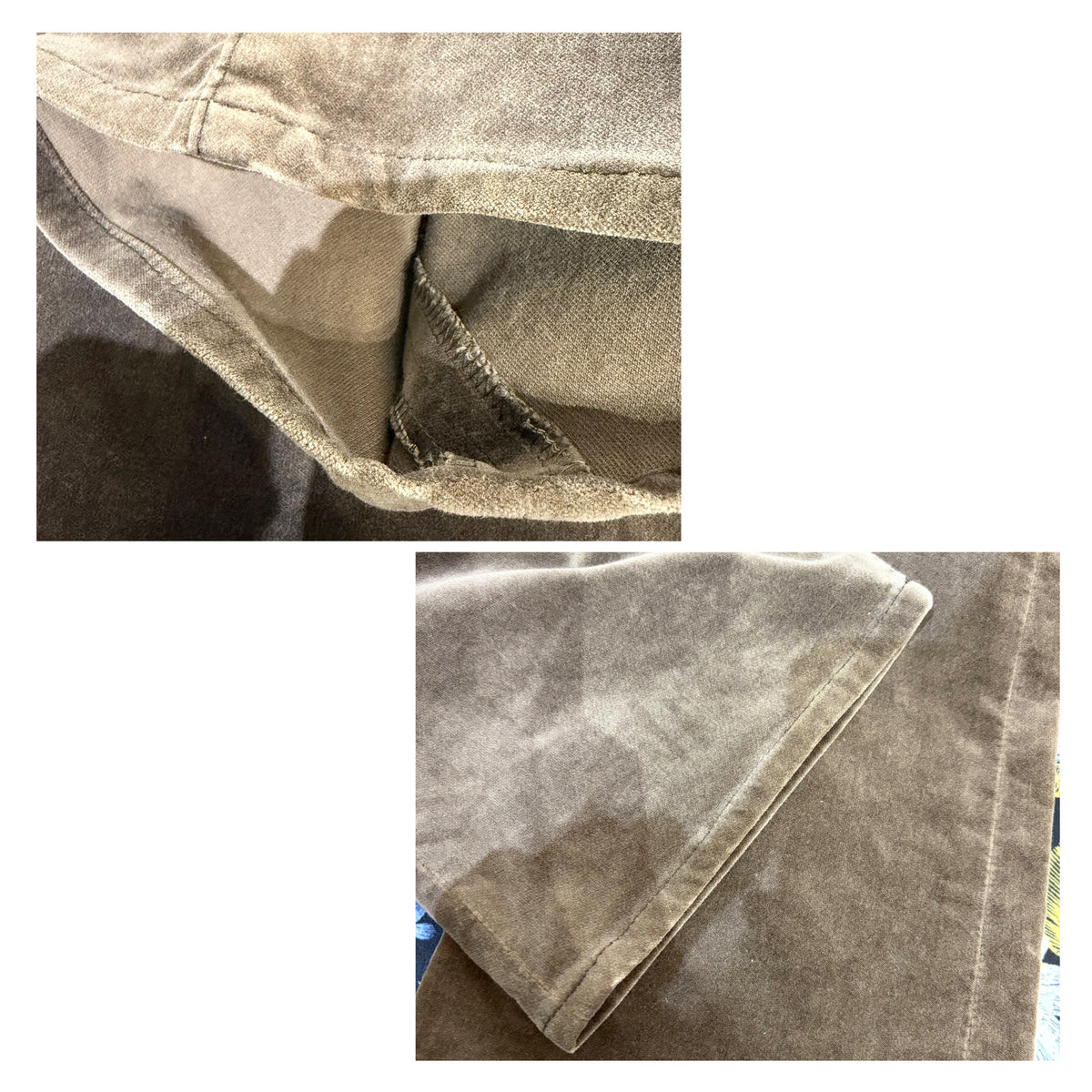 BURBERRY BLUE LABEL コーデュロイ フレアパンツ ブラウン サイズ34 レディース TT108