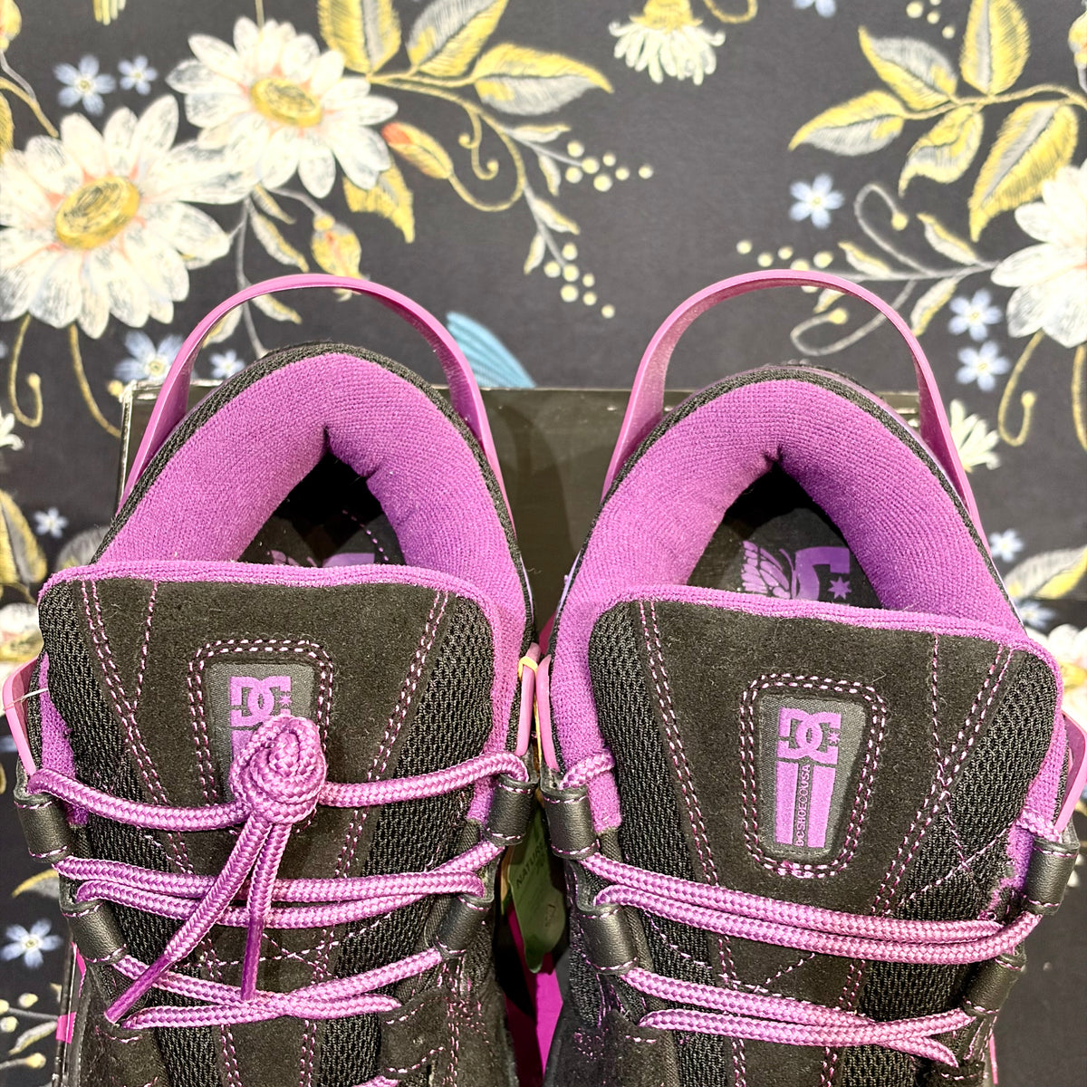 DC SHOES × NEEDLES SPECTRE NEEDLES スニーカー ブラック パープル 28.5cm ADYS100804 TT099