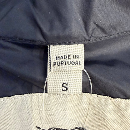 BURBERRY バーバリー キルティングベスト ブラック ネイビー メンズ S ポルトガル製 TT028