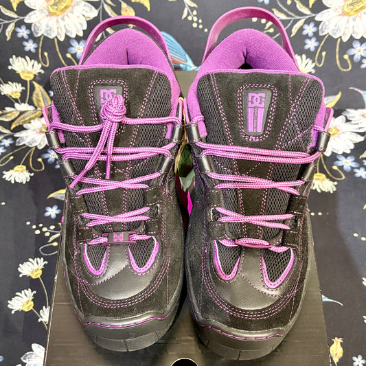 DC SHOES × NEEDLES SPECTRE NEEDLES スニーカー ブラック パープル 28.5cm ADYS100804 TT099
