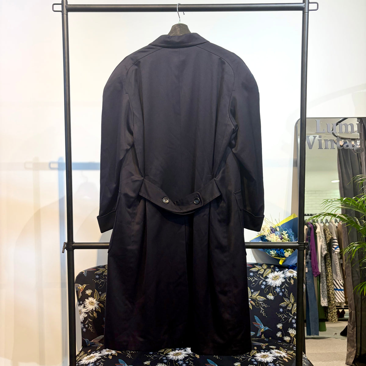 Christian Dior MONSIEUR ダブルブレスト ロングコート ネイビー M メンズ TT012
