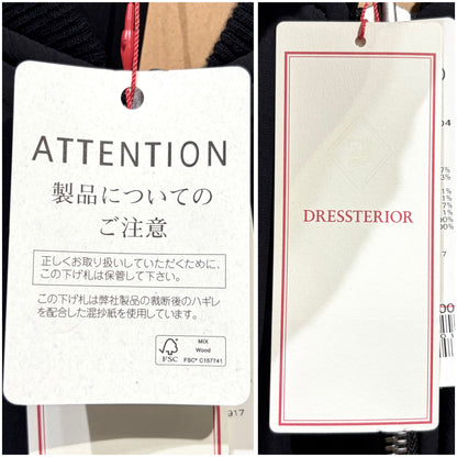 新品 タグ付き【定価69,300円】DRESSTERIOR COLLABORATION MA-1 ボンバージャケット ブラック ブルゾン XL メンズ TT042
