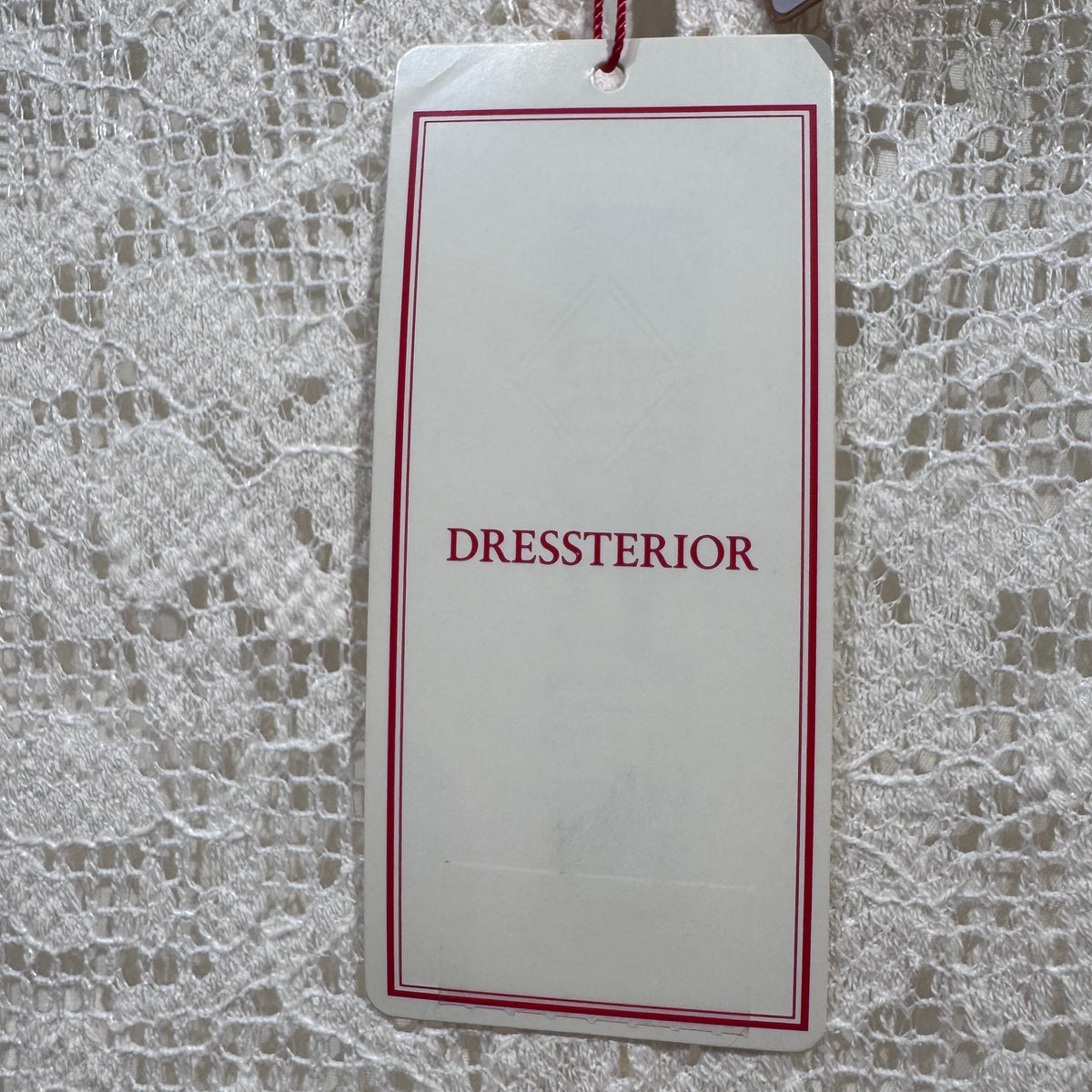 新品 タグ付き【定価23,100円】DRESSTERIOR ドレステリア レースブラウス 長袖 ホワイト 34 日本製 TT017