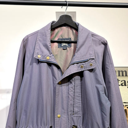 Burberrys バーバリーズ ホースロゴ フィールドジャケット グレーパープル サイズL TT070