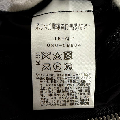 新品 タグ付き【定価69,300円】DRESSTERIOR COLLABORATION MA-1 ボンバージャケット ブラック ブルゾン XL メンズ TT042
