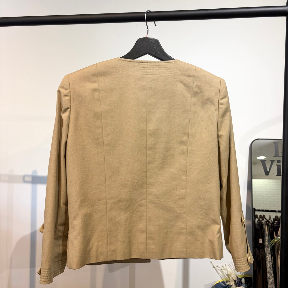 CHANEL セットアップ ジャケット スカート ベージュ系 L レディース TT002
