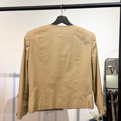 CHANEL セットアップ ジャケット スカート ベージュ系 L レディース TT002