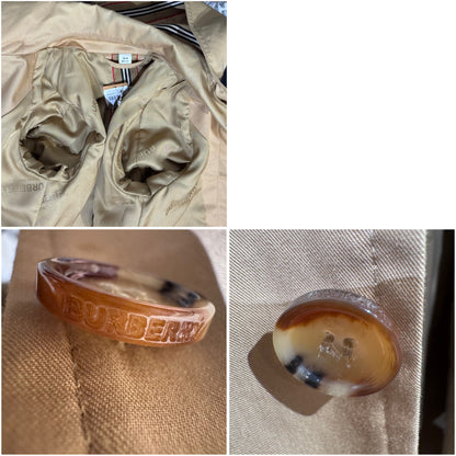 BURBERRY バーバリー キッズ フード付きコート ベージュ ノバチェック コットン 18M 86cm TT068