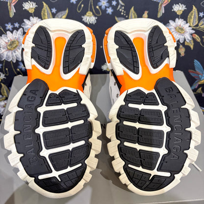 BALENCIAGA バレンシアガ ダッドスニーカー ホワイト オレンジ 37 24.5cm 箱付き TT038