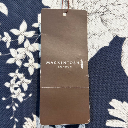 未使用品【定価5.6万】MACKINTOSH LONDON フラワープリント ワンピース ネイビー 38 日本製 レディース TT037