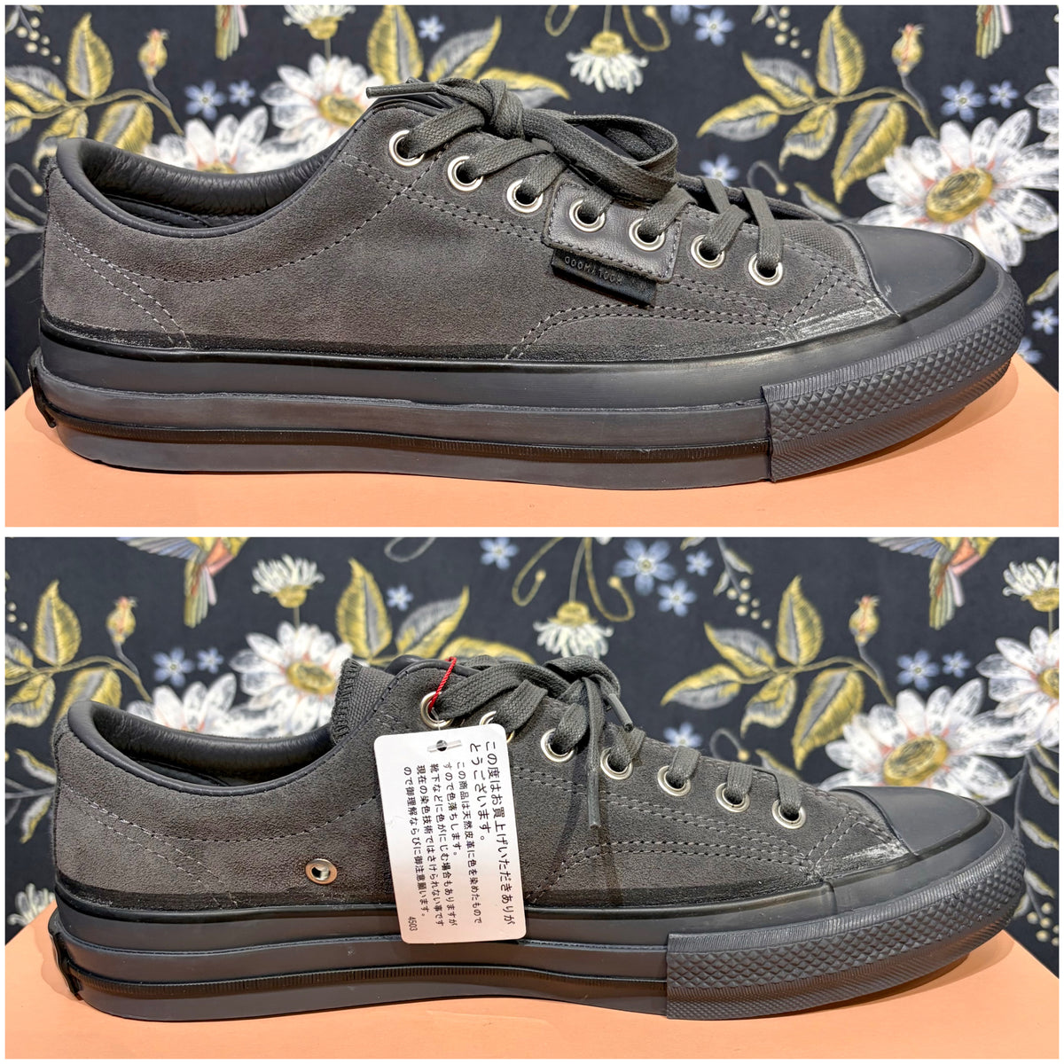 新品【定価28,600円】CONVERSE ADDICT コンバース アディクト CHUCK TAYLOR SUEDE NH OX グレー 27.5cm TT040
