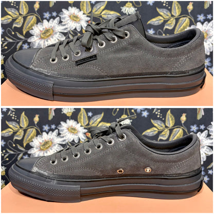 新品【定価28,600円】CONVERSE ADDICT コンバース アディクト CHUCK TAYLOR SUEDE NH OX グレー 27.5cm TT040