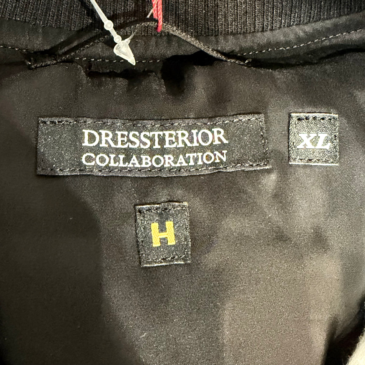 新品 タグ付き【定価69,300円】DRESSTERIOR COLLABORATION MA-1 ボンバージャケット ブラック ブルゾン XL メンズ TT042