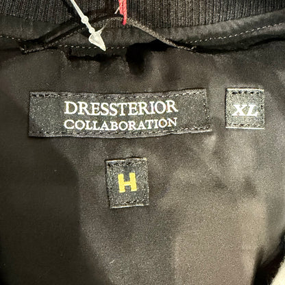新品 タグ付き【定価69,300円】DRESSTERIOR COLLABORATION MA-1 ボンバージャケット ブラック ブルゾン XL メンズ TT042