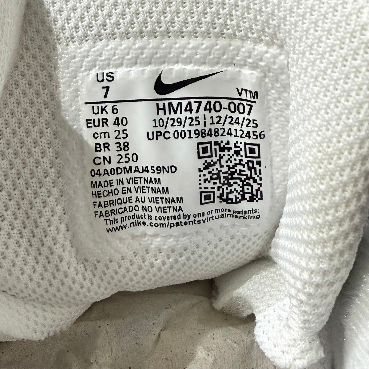 NIKE AIR MAX 95 BIG BUBBLE ナイキ エアマックス95 ホワイト グレー ブラック 25.0cm TT066