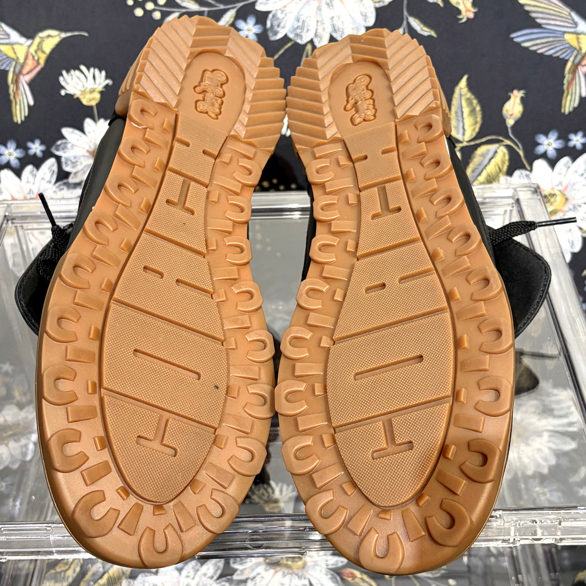 COACH コーチ ローカットスニーカー ブラック ガムソール 27.5cm CC145 メンズ TT094