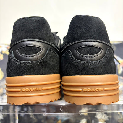 COACH コーチ ローカットスニーカー ブラック ガムソール 27.5cm CC145 メンズ TT094