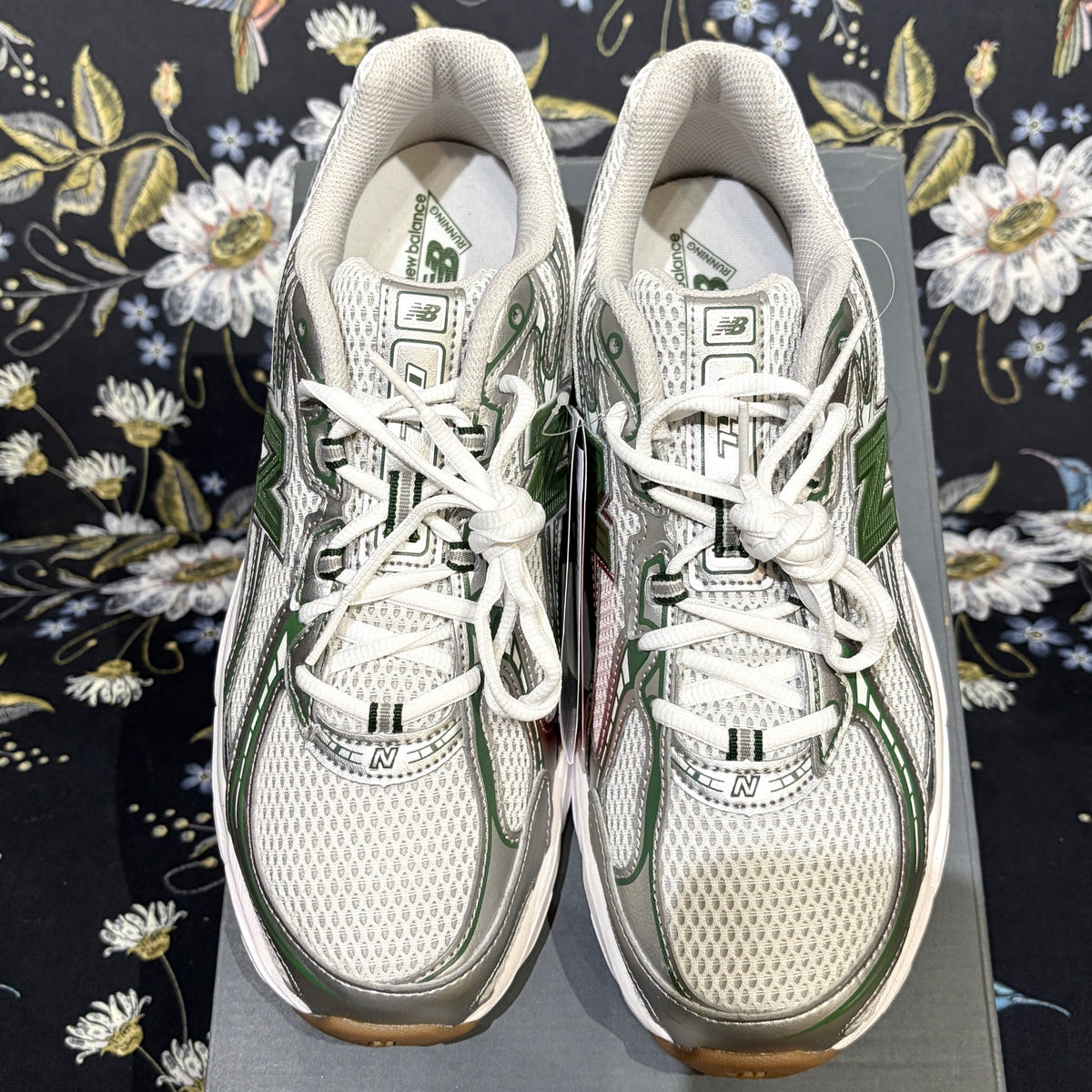 未使用 New Balance 740 U740SF2 スニーカー ホワイト シルバー グリーン 28.0cm メンズ TT083