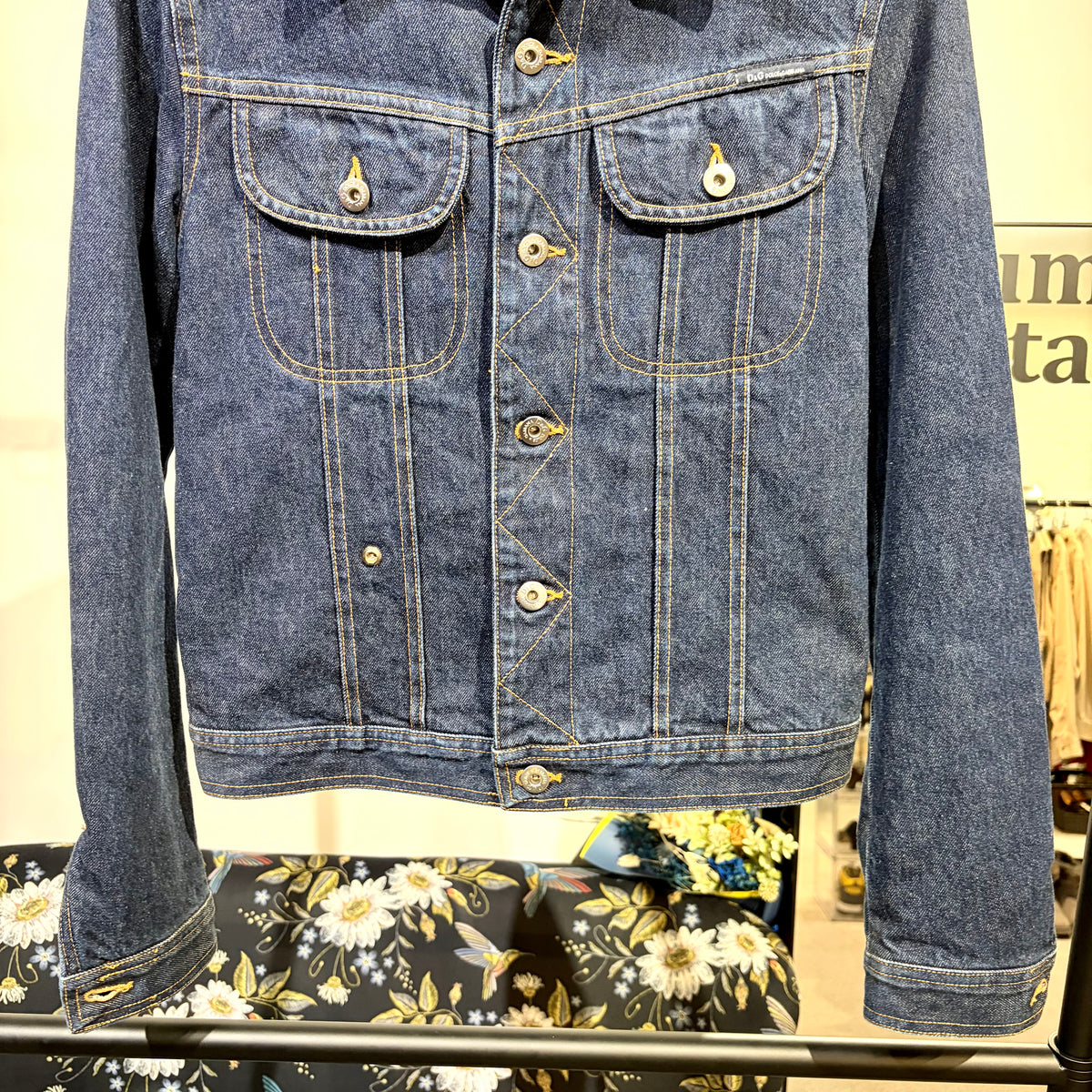 D&G DOLCE&GABBANA デニムジャケット インディゴ XS イタリア製 TT071