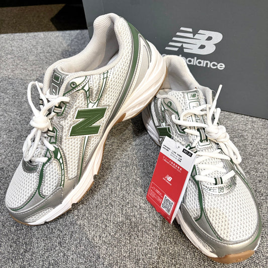 未使用 New Balance 740 U740SF2 スニーカー ホワイト シルバー グリーン 28.0cm メンズ TT083