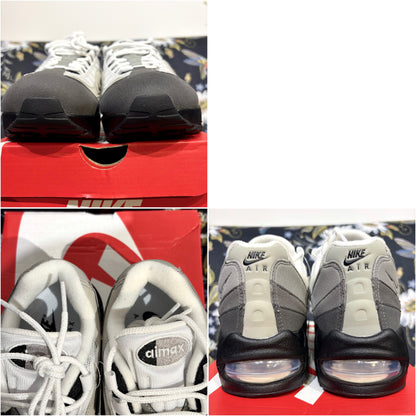NIKE AIR MAX 95 BIG BUBBLE ナイキ エアマックス95 ホワイト グレー ブラック 25.0cm TT066