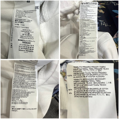 Maison Margiela メゾン マルジェラ ロゴ スウェット ホワイト メンズ 48 S50GU0148 TT102
